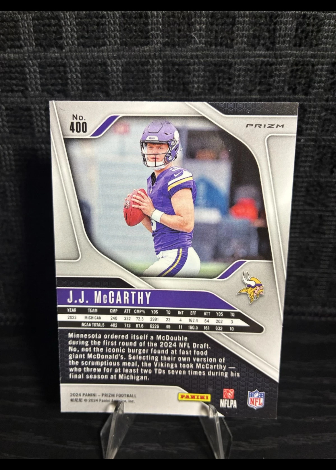 Card back