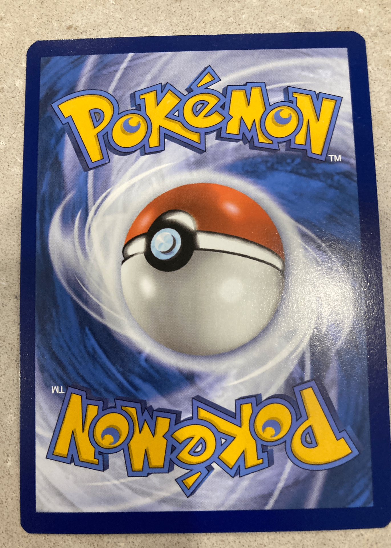 Card back