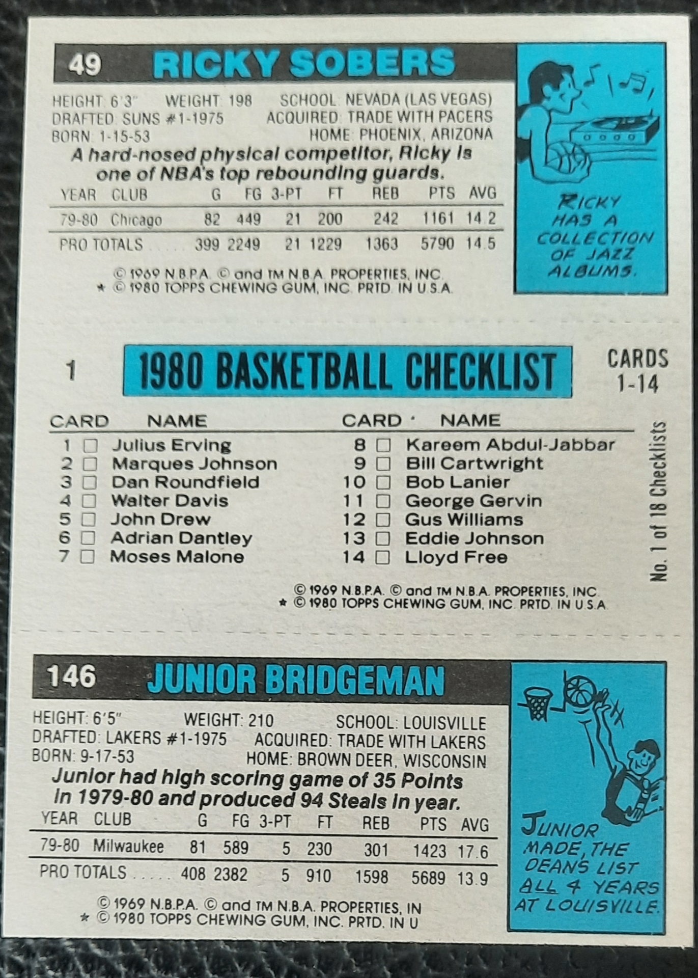 Card back