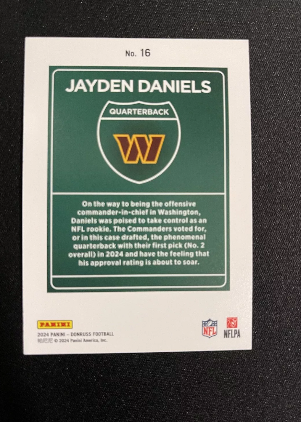 Card back