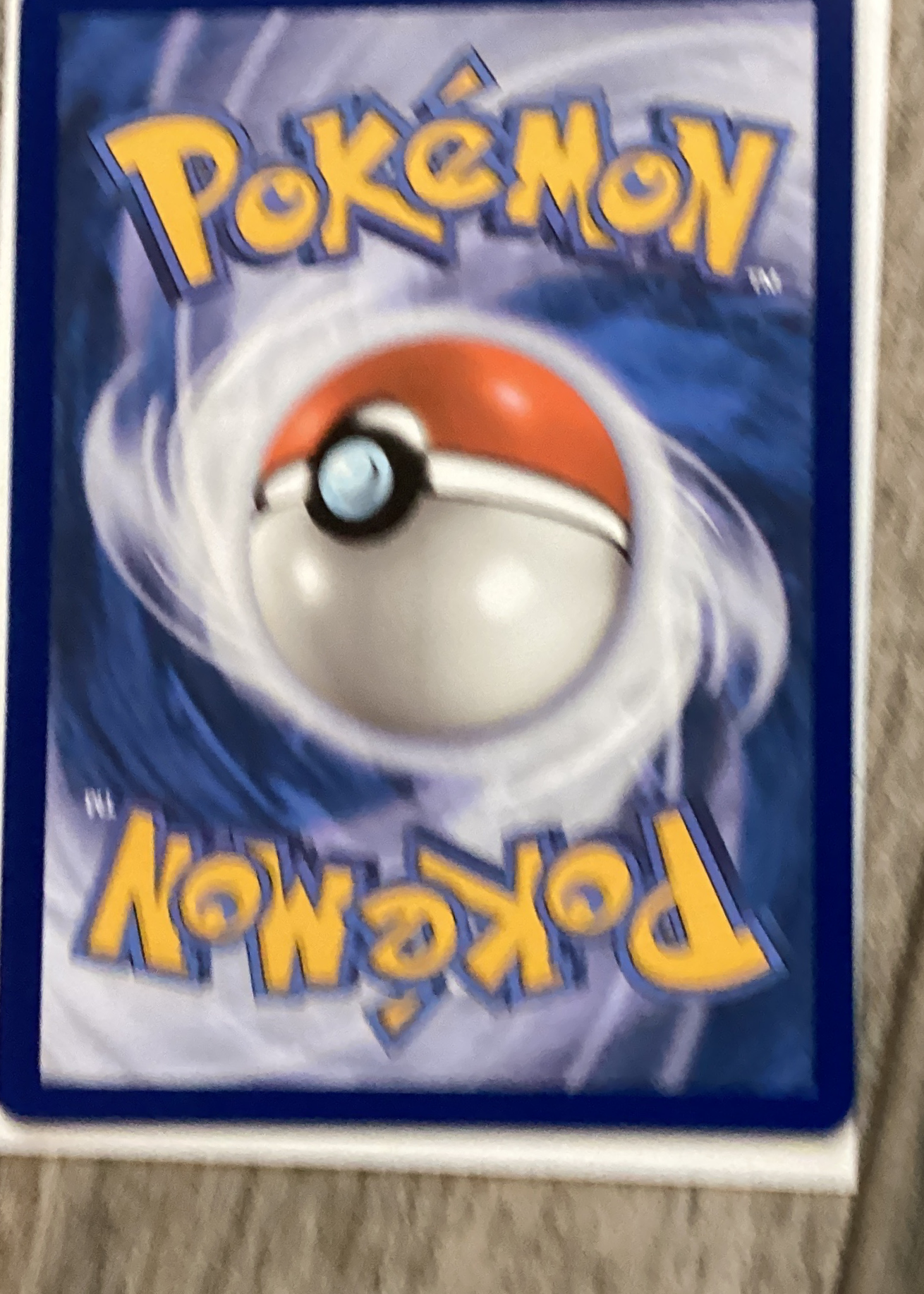 Card back