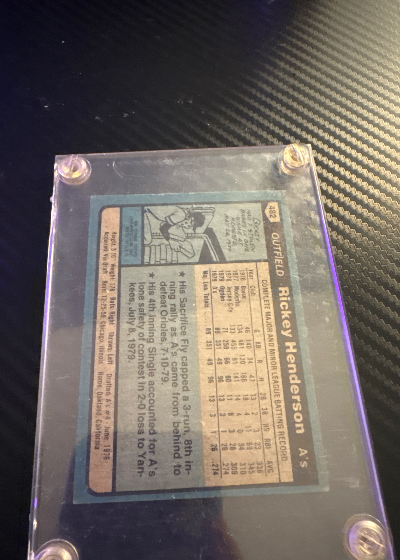 Card back