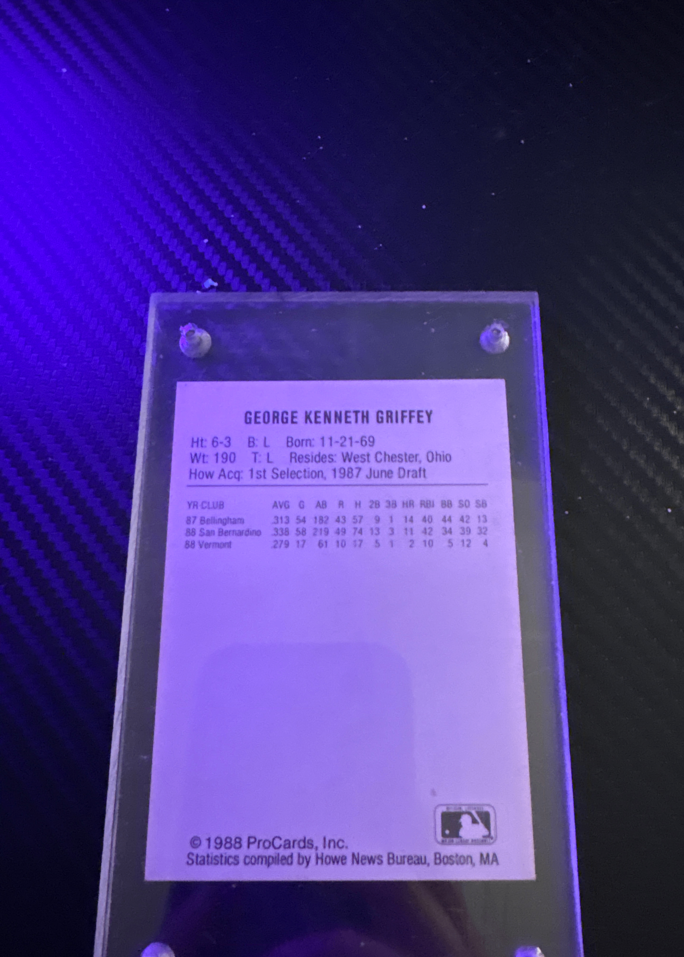 Card back