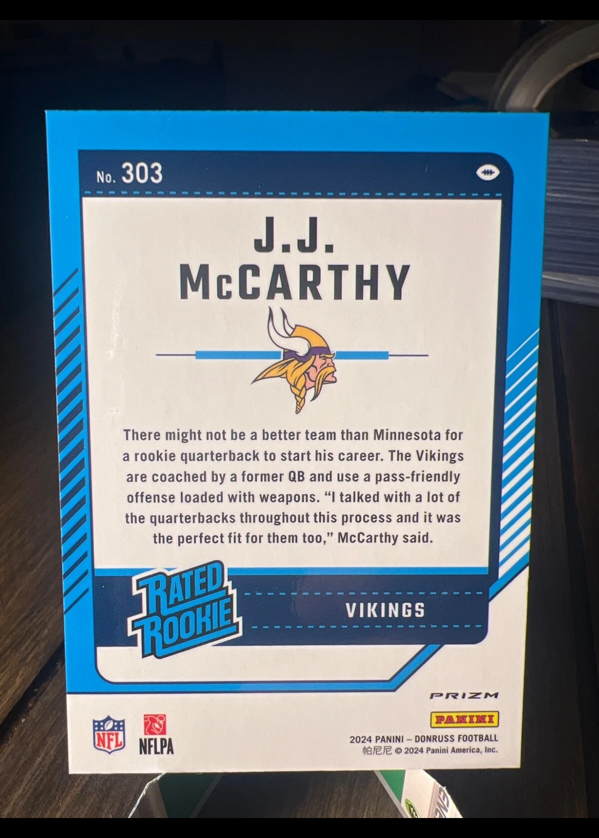 Card back