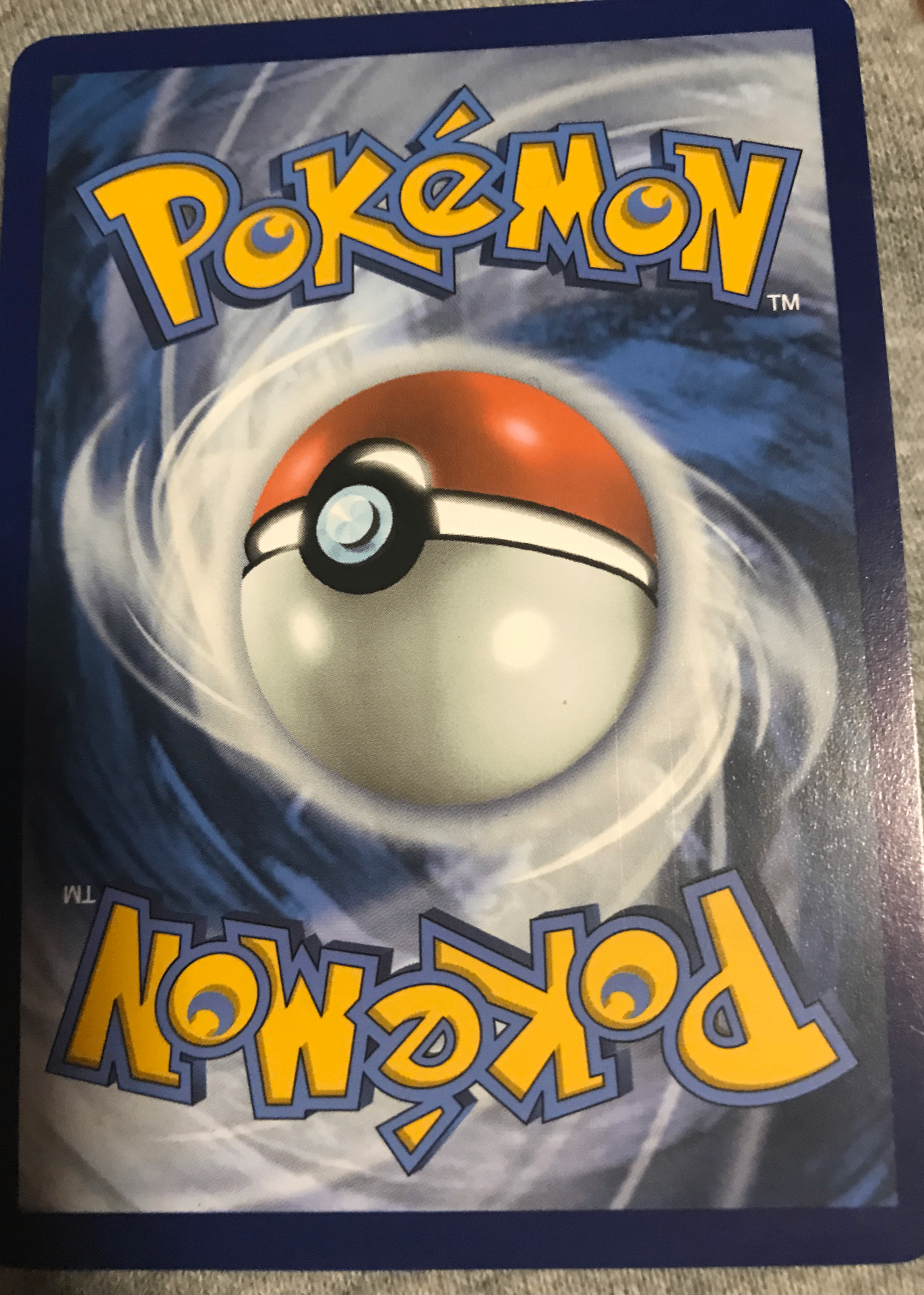 Card back