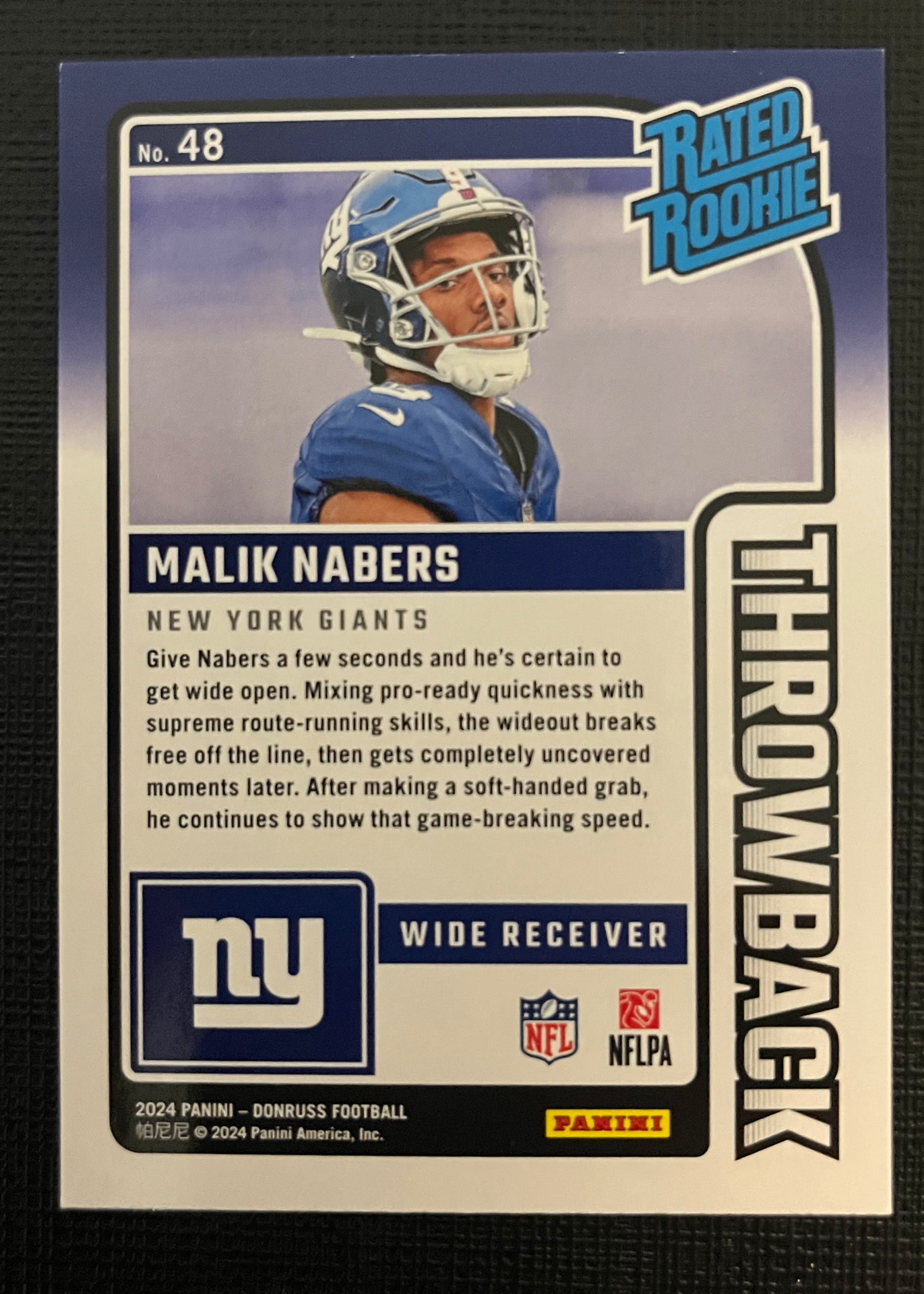 Card back