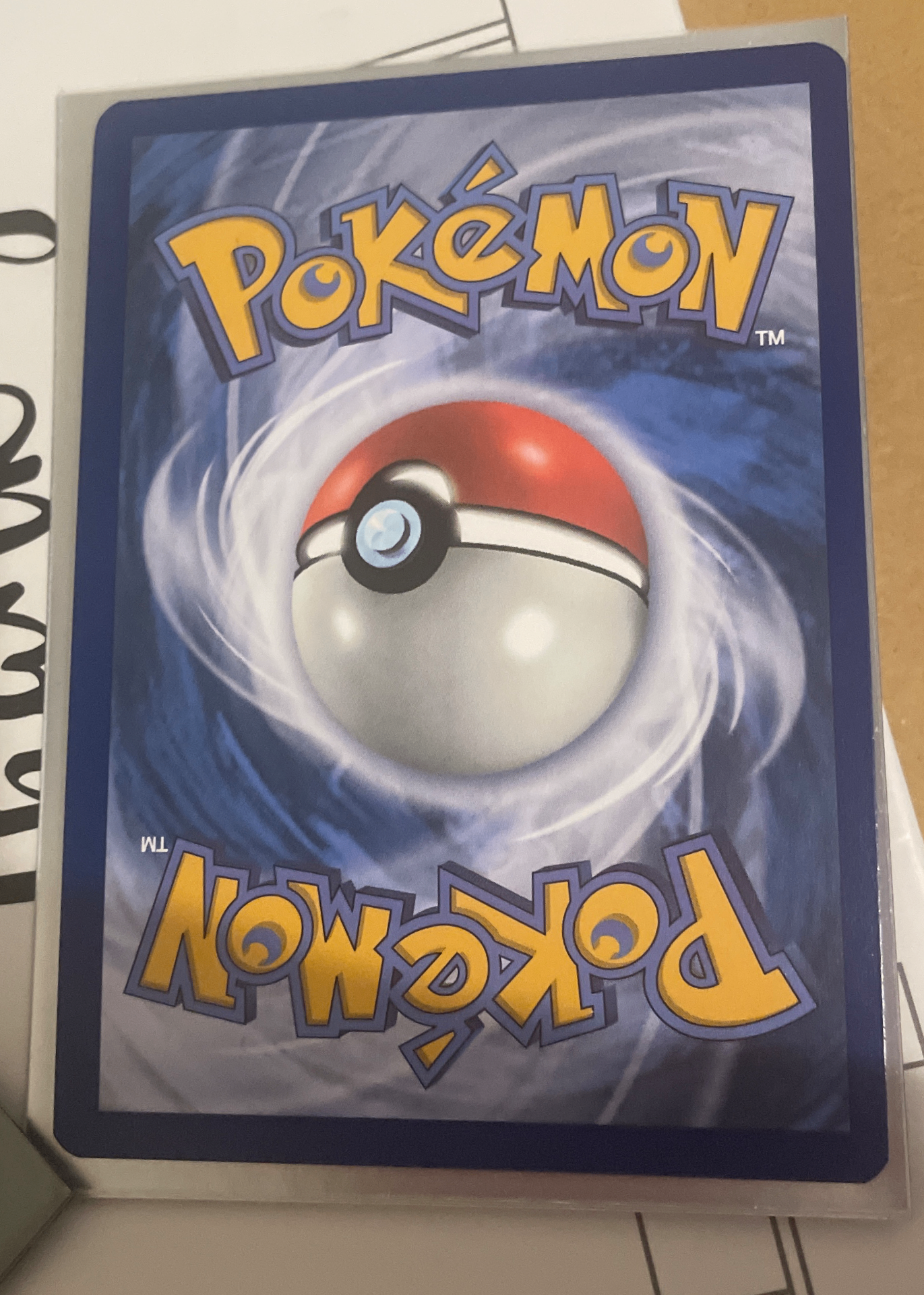 Card back